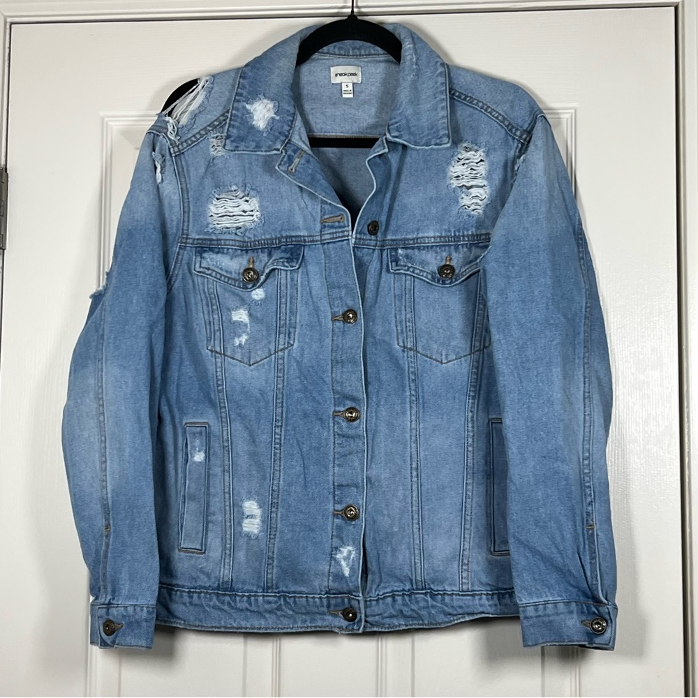 Sneak Peek Sky Blue Denim Jacket